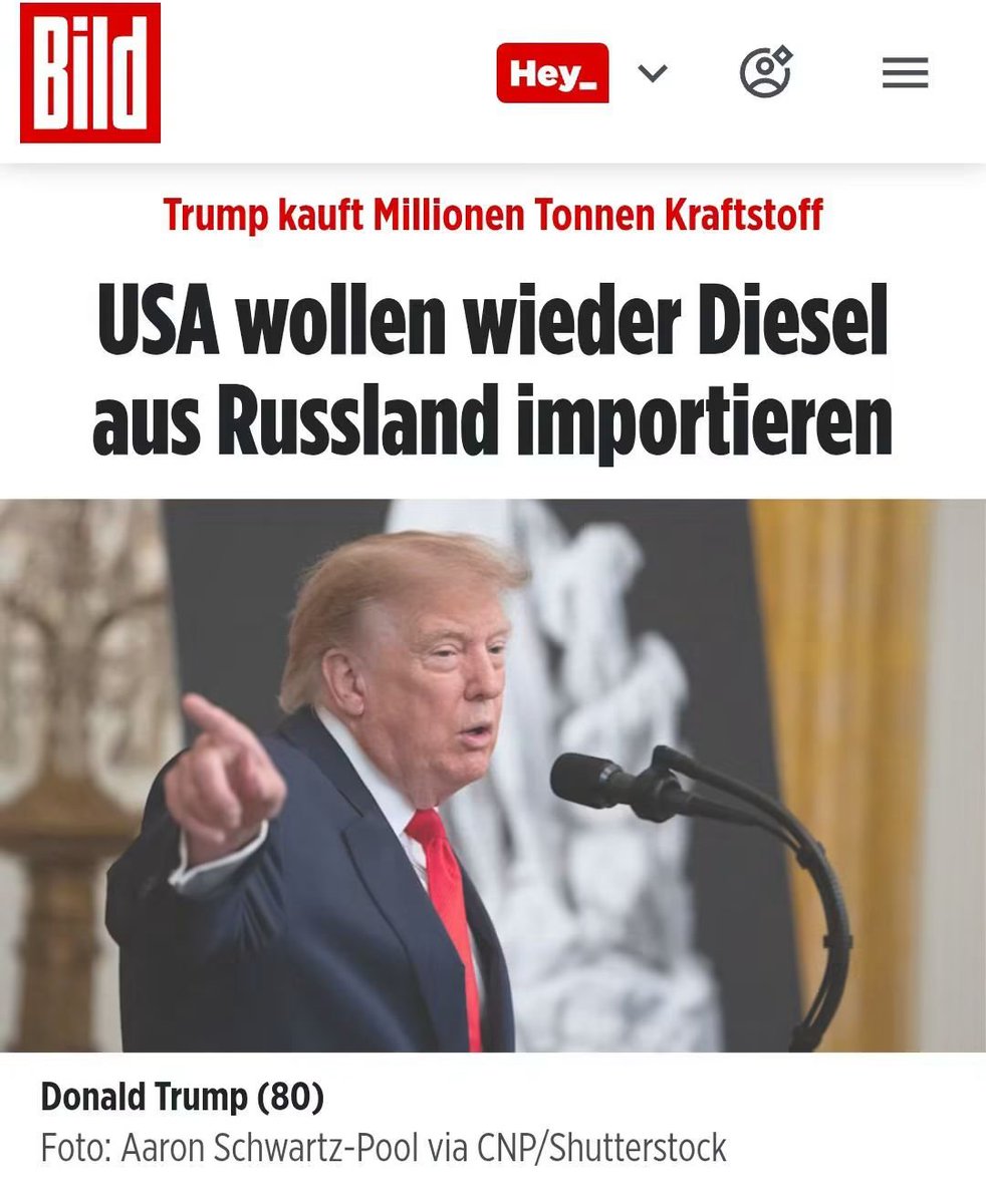 von_blauweide's tweet photo. Der Diesel Deal zeigt: Pragmatische Realpolitik kehrt endlich zurück! Um die Bürger zu entlasten, setz Trump auf Ergebnisse Stadt auf ideologischen Sanktions - Blödsinn - und gratuliert Putin sogar nachträglich zum Geburtstag. Dass die Sanktionen Lücken bekommen, ist ein positives Signal: Wirtschaft und das Wohl der Bevölkerung müssen Vorrang vor Symbolpolitik haben! 🇺🇸 🇷🇺