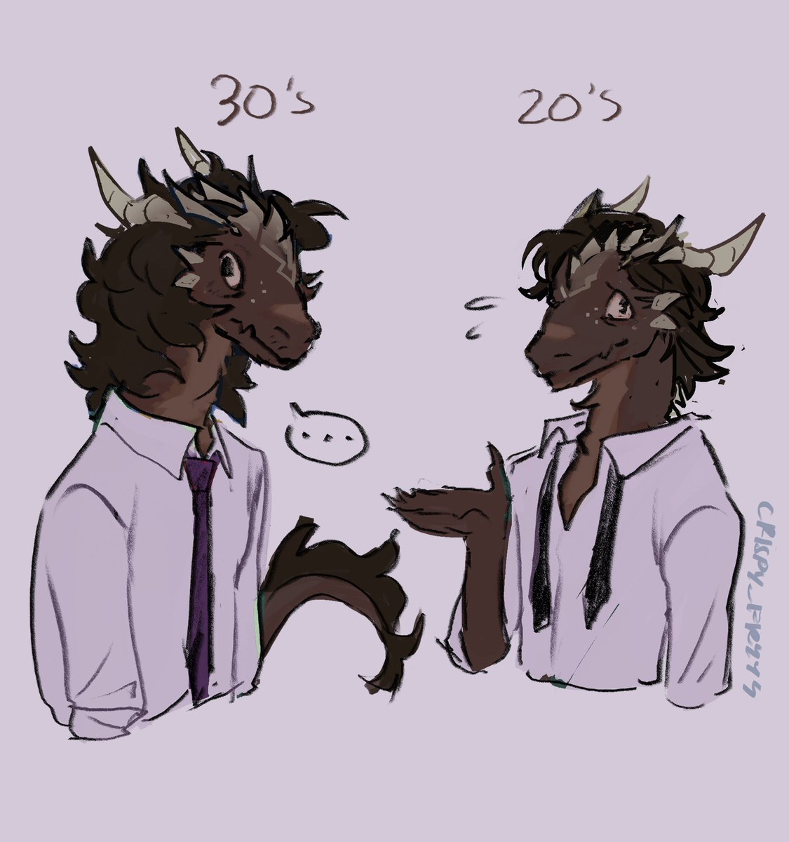 Crispy_Fryyy's tweet photo. it was only a matter of time before i turned them into scalies  

#criminalminds #scalie #Dragonborn https://t.co/AVSKVhSimQ