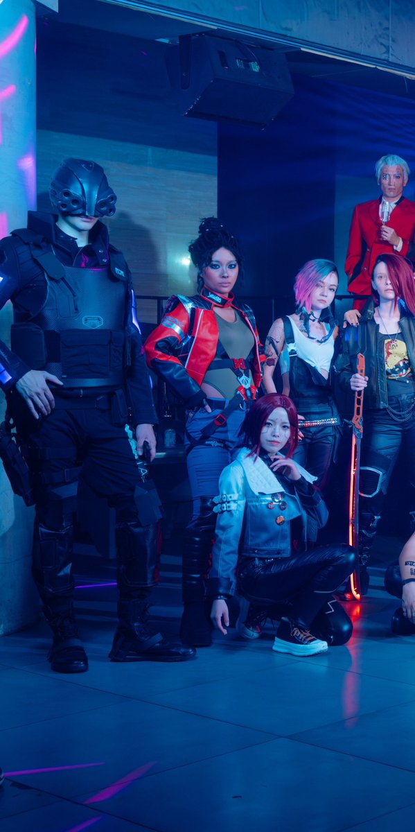 babao_fan's tweet photo. 【cosplay】
“Night City has no happy endings”
#cyberpunk2077
#ナイトシティギャザリング https://t.co/mpcfRvaw1S