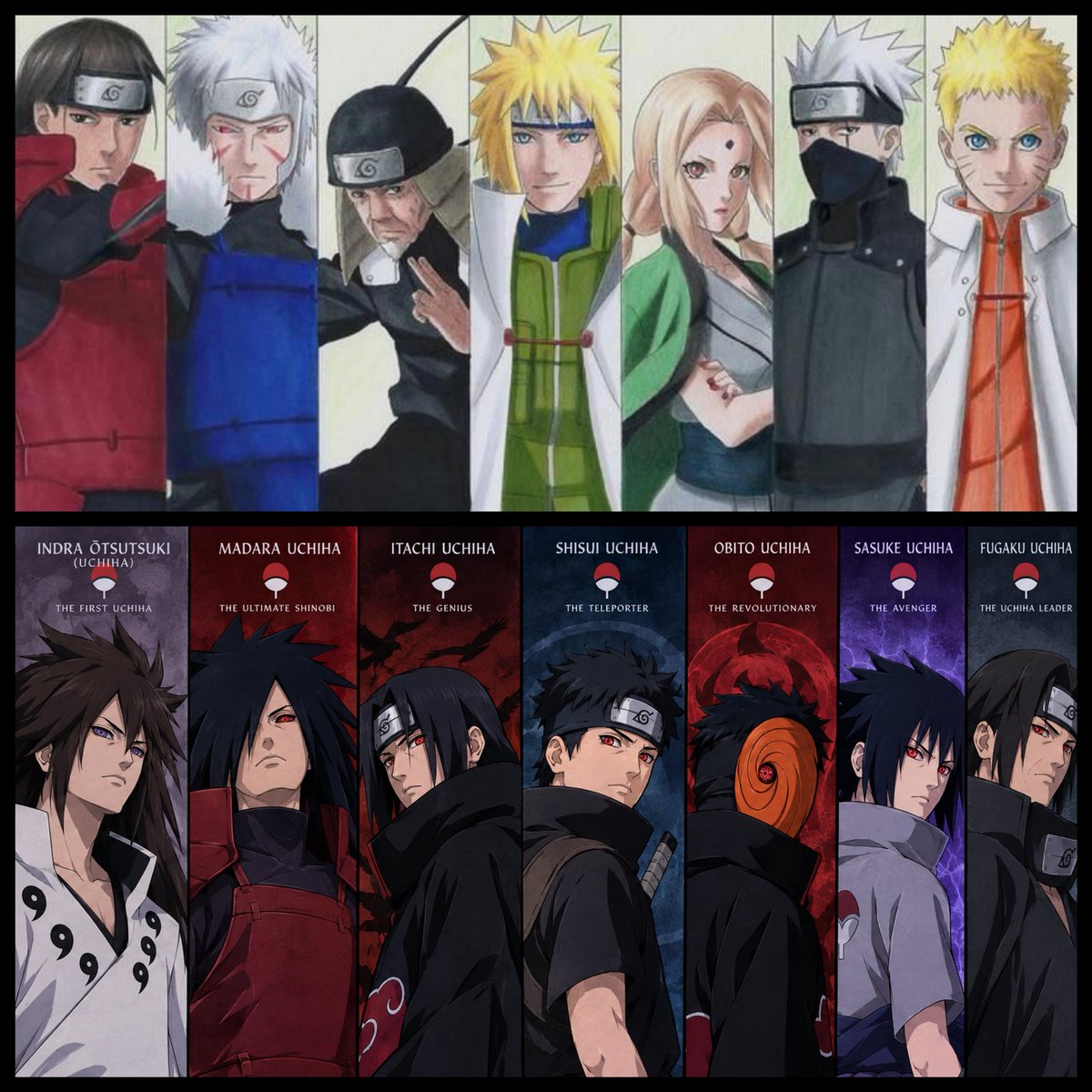 EMK_Freesmoke's tweet photo. Who would win?
the Seven Hokage or the Seven Strongest Uchiha? https://t.co/sxVXEk26M4