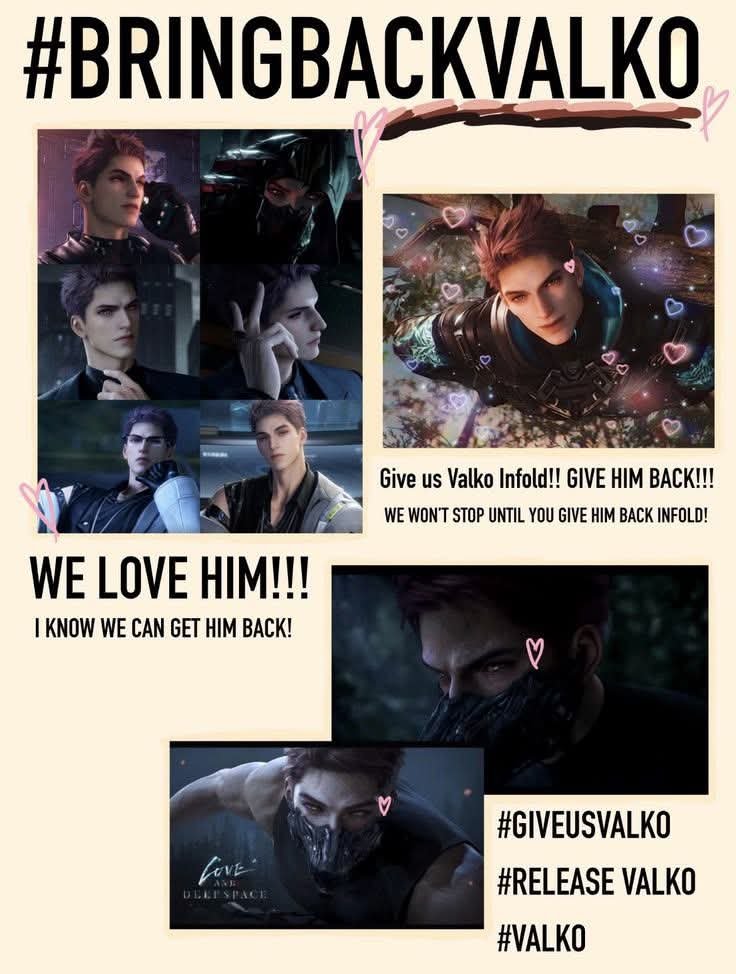 HunterEllie123's tweet photo. @Love_Deepspace Valko. We need Valko. Please say something to us https://t.co/dmh1BIsjE1