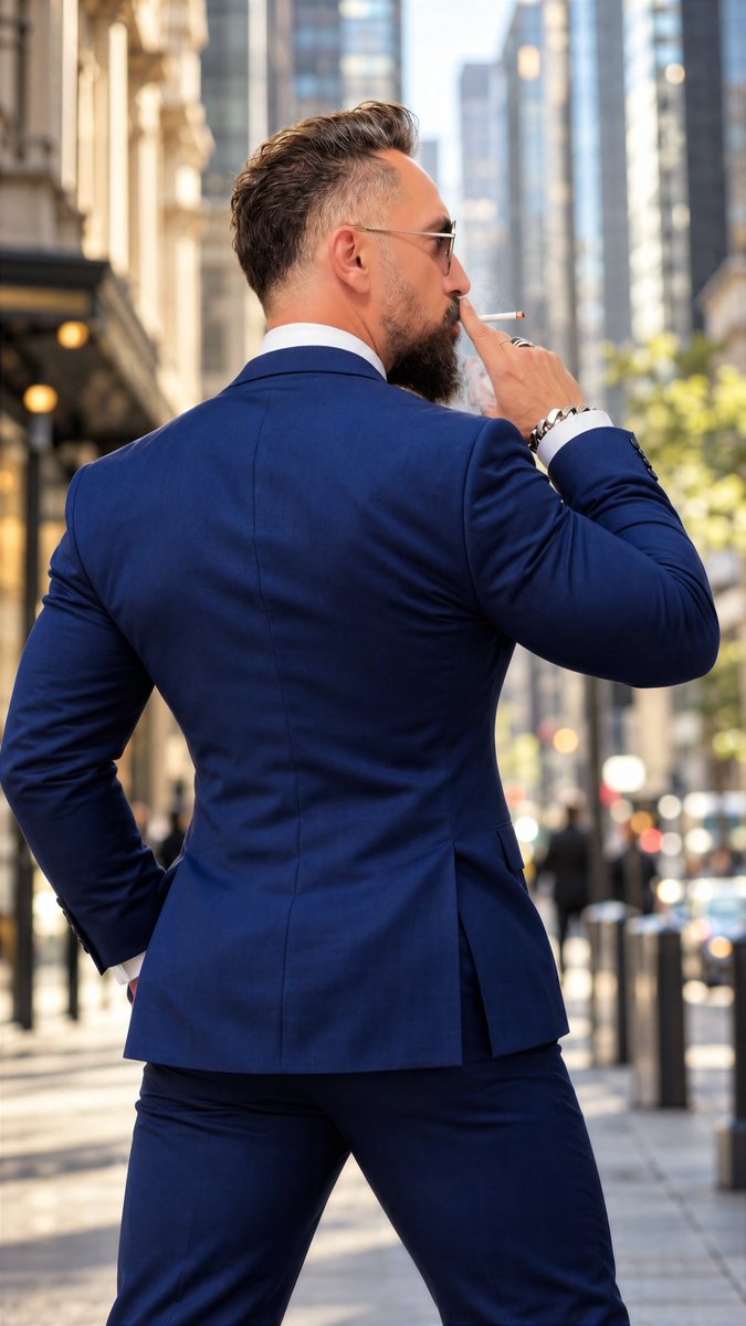 verbaldaddy's tweet photo. You weren’t exactly subtle.
Did you think I wouldn’t notice? 

#verbaldaddy #tommiller #suited #smokingfetish #marlbororeds #gaysmoker https://t.co/7c1J6fbkmK