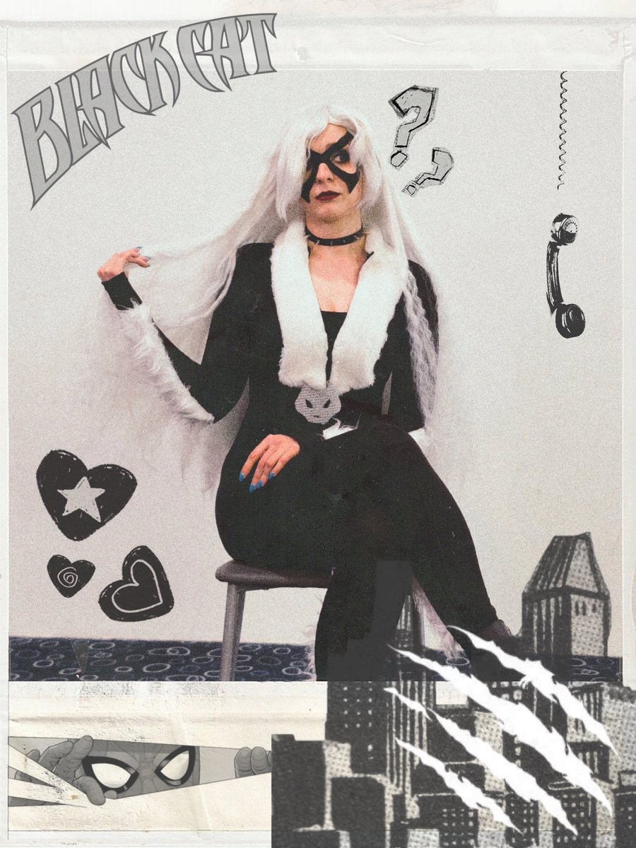 ynantyu's tweet photo. #blackcat #marvel #cosplay #feliciahardy #comic https://t.co/ePfnAT5FmH