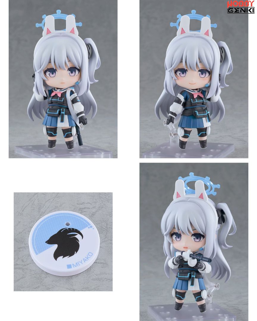 HobbyGenki's tweet photo. Nendoroid Miyako Tsukiyuki from Blue Archive gets a Limited Bonus Set release. A nice option for fans who want her Nendoroid together with the exclusive bonus item. 

Check it out here! https://t.co/ZmGNje5cqS https://t.co/IEu1VG5EoO
