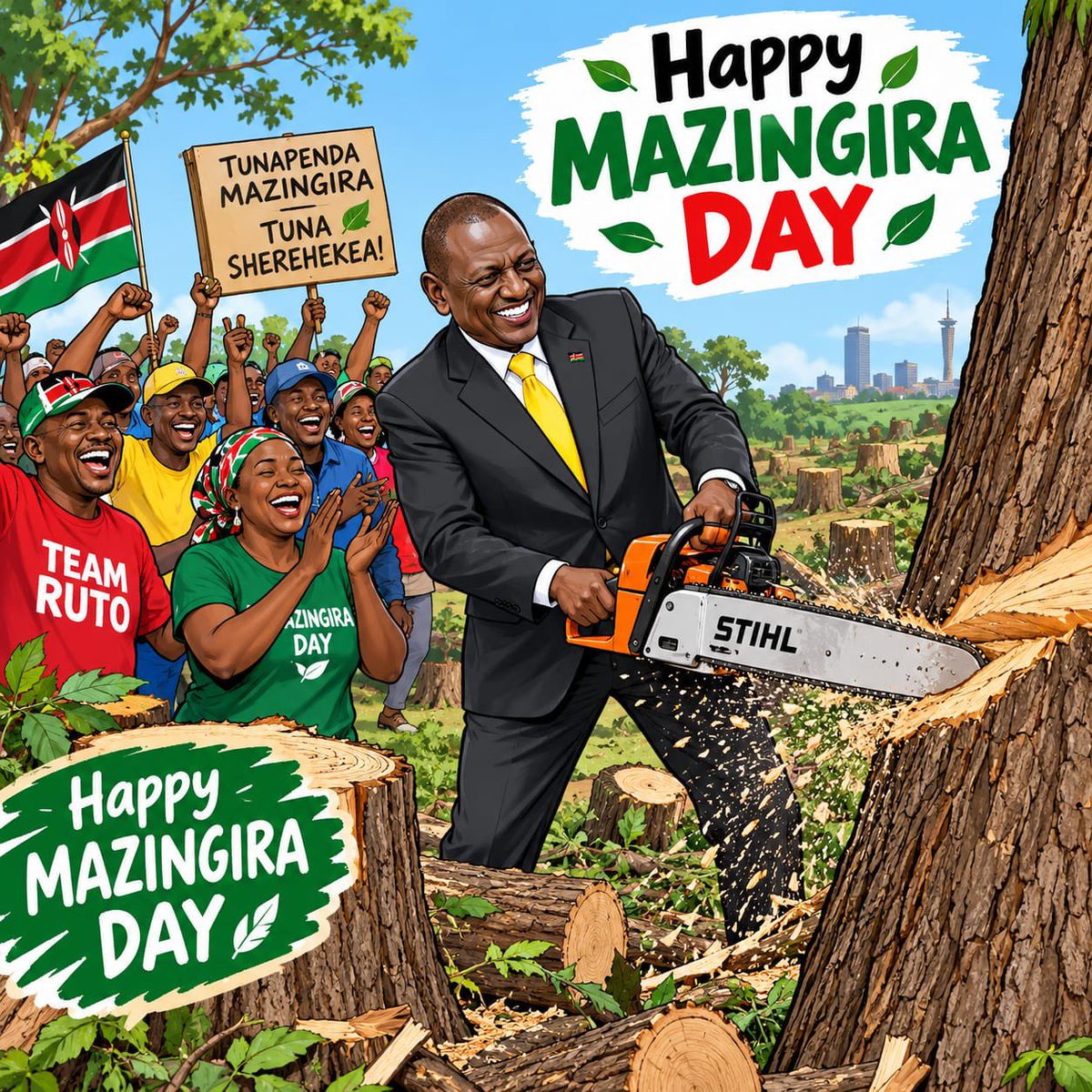 genz___baddie's tweet photo. Happy mazingaombwe day😭🚶🏽‍♀️

#RUTOMUSTGO https://t.co/yAq2Xyo0eC