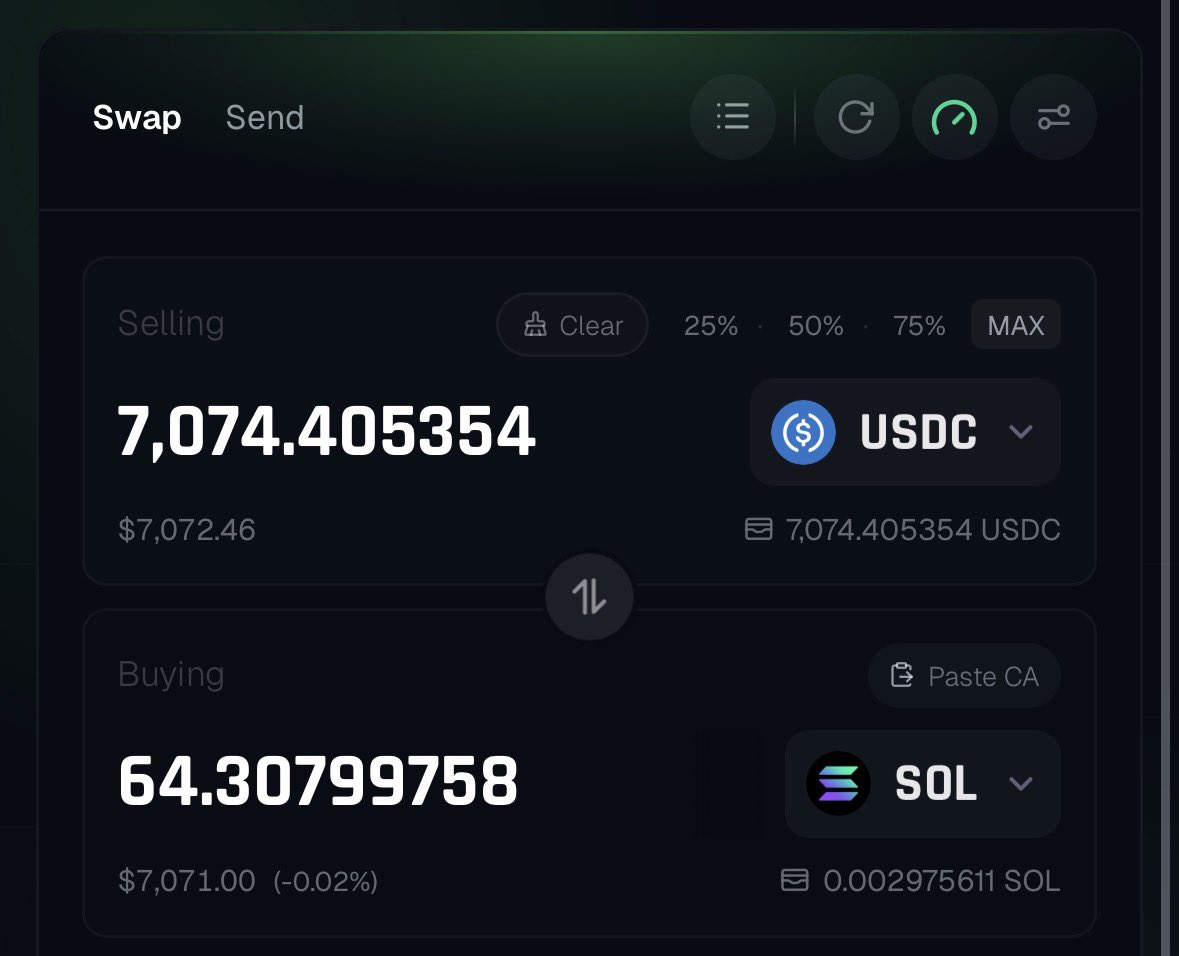 KaminoCrypto's tweet photo. Phantom swap vs Hera swap right now with a 7k$ test

I suggest everyone to try it on Solana

https://t.co/M1PxbMbGXw

Godtier https://t.co/Zhe5WFBiA2
