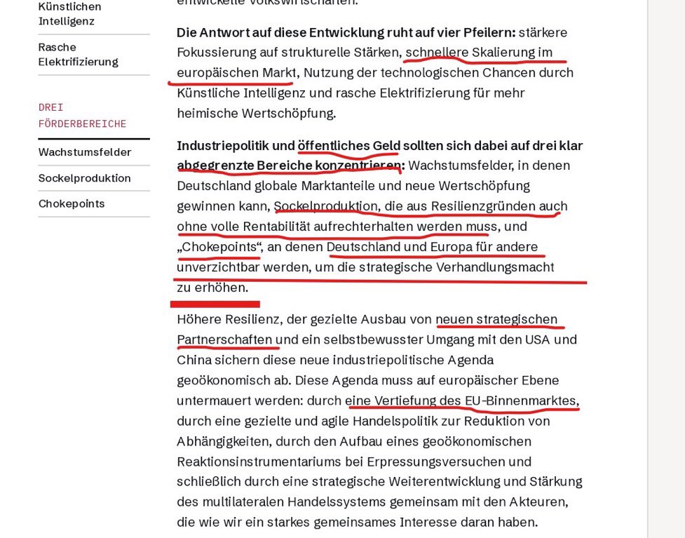 PiotrKusznieruk's tweet photo. Niemcy chcą ratować swój przemysł. Problem w tym, że rachunek mogą wystawić reszcie Europy, w tym Polsce.

Kierunek niemieckiej polityki przemysłowej budzi poważne pytania:
1. Europejski rynek ma zapewniać skalę produkcji niemieckim koncernom. A co z konkurencyjnością przemysłu pozostałych państw UE?
2. Państwo ma wspierać strategiczne moce produkcyjne, nawet gdy mechanizmy rynkowe nie zapewniają ich rentowności.
3. Koncentracja produkcji w największych gospodarkach może doprowadzić do uzależnienia mniejszych państw od kilku dominujących dostawców.
To zaczyna przypominać gospodarczą wojnę o dominację na wspólnym rynku, a nie partnerską współpracę europejską. Niemcy mają pełne prawo odbudowywać swój przemysł. Nie mają jednak prawa oczekiwać, że pozostałe państwa UE podporządkują temu własne interesy gospodarcze. Jeżeli niemieckie problemy strukturalne mają być rozwiązywane kosztem polskich przedsiębiorstw, miejsc pracy i inwestycji, to nie jest europejska solidarność, lecz przerzucanie kosztów własnej polityki gospodarczej na sąsiadów. Polska nie może zostać sprowadzona do roli rynku zbytu dla niemieckiego przemysłu i płatnika jego odbudowy. Unia Europejska to nie niemiecki holding, a pozostałe państwa nie są jego filiami.
