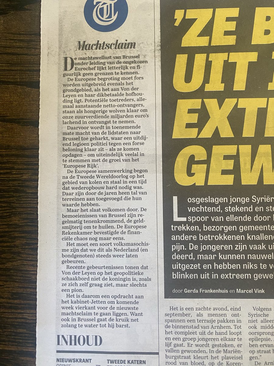 lexhoogduin's tweet photo. “De machtswellust van Brussel onder leiding van de ongekozen Eurochef lijkt letterlijk en figuurlijk geen grenzen te kennen”- Als NL niet gaat aandringen op een fundamentele hervorming van de EU, gaat ieder terecht verzet tegen de begroting alleen maar tot een wat minder snelle expansie van de EU leiden.⬇️