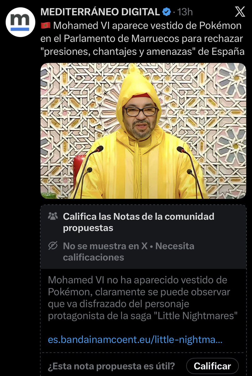 JavierVillamor's tweet photo. Best Community Note Ever https://t.co/NbKZ7FAX4T