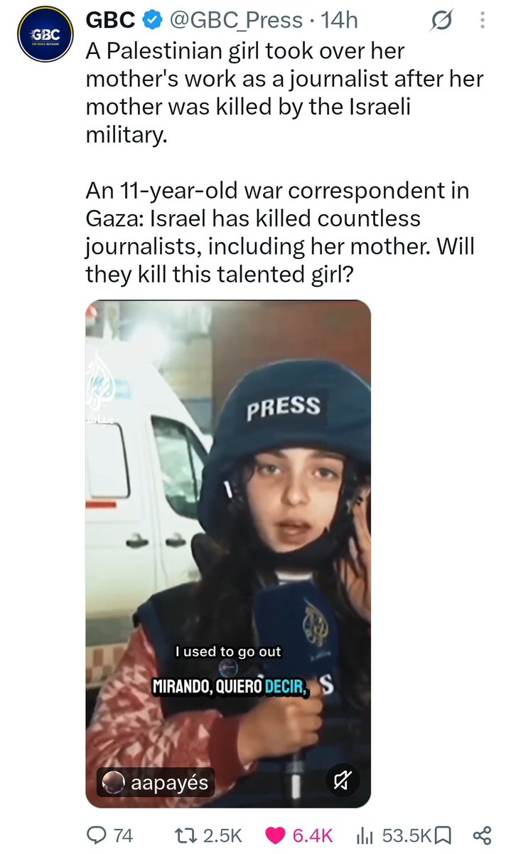 HugoMS4's tweet photo. @rulajebreal @nytimes I agree! I trust you, you are a good person, it shows. It is hard to watch people being destroyed. I am happy that people like Mehdi Hasan and Ana Kasperian regularly express the enormous outrage we all feel. https://t.co/39LncmGqDb