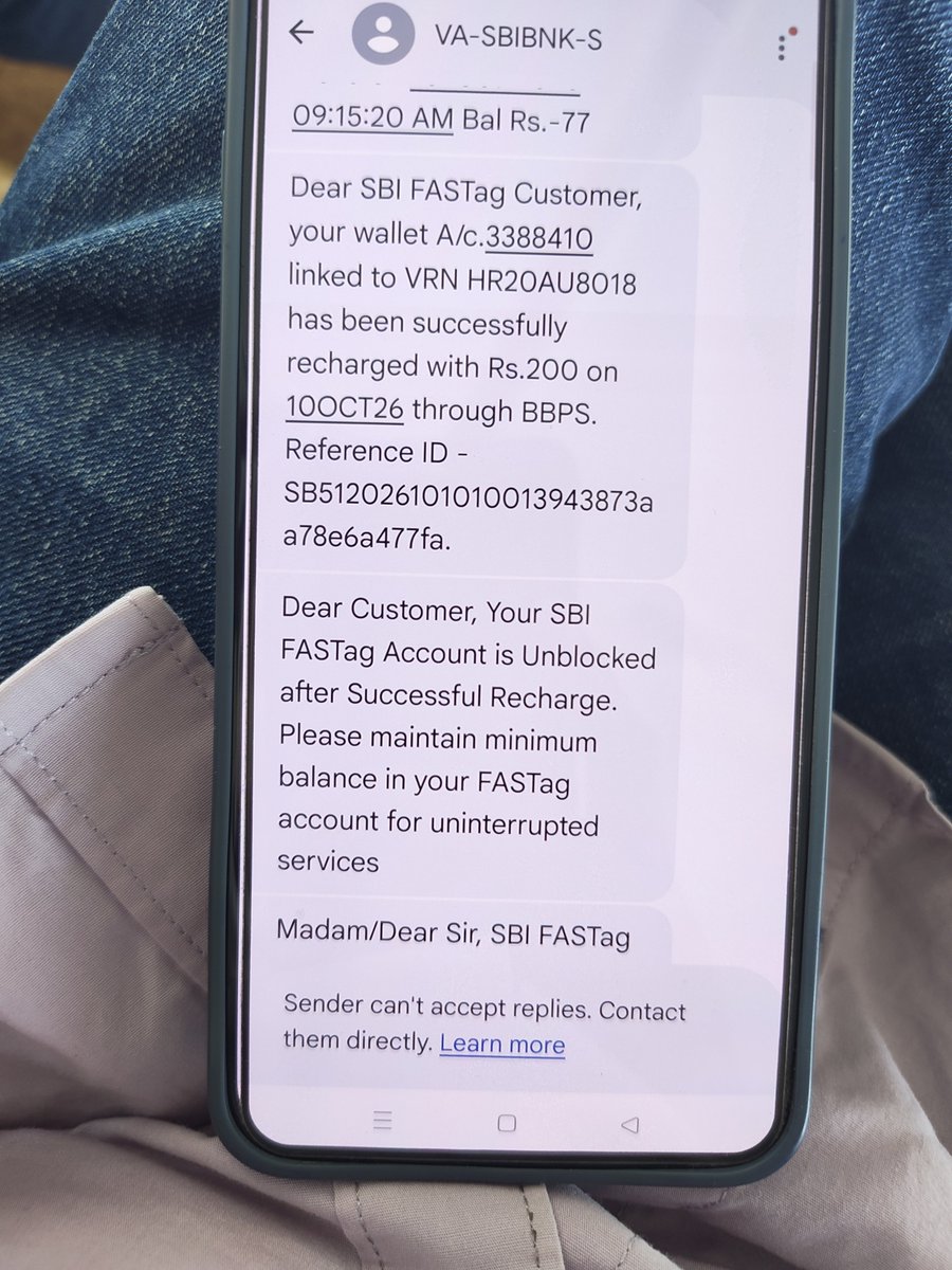 GuptaAbeer's tweet photo. @NHAI_Official  ROHAD TOLL FASTAG FRAUD ! .. I stopped at ROHAD TOLL PLAZA ! asked the roadside fastag umbrella people for help with the recharge of annual pass of 3000 Rs. .he said it's done ! But it wasn't done ! Now my car number is hot listed! And the balance is in negative https://t.co/PGCspnRYff