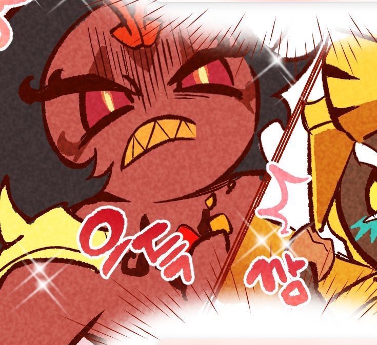 SpiceOfChange's tweet photo. When the devs meant to create a terrifying beast cookie but they actually created the most moe and adorable beast cookie ever https://t.co/NzC4lK3PoS