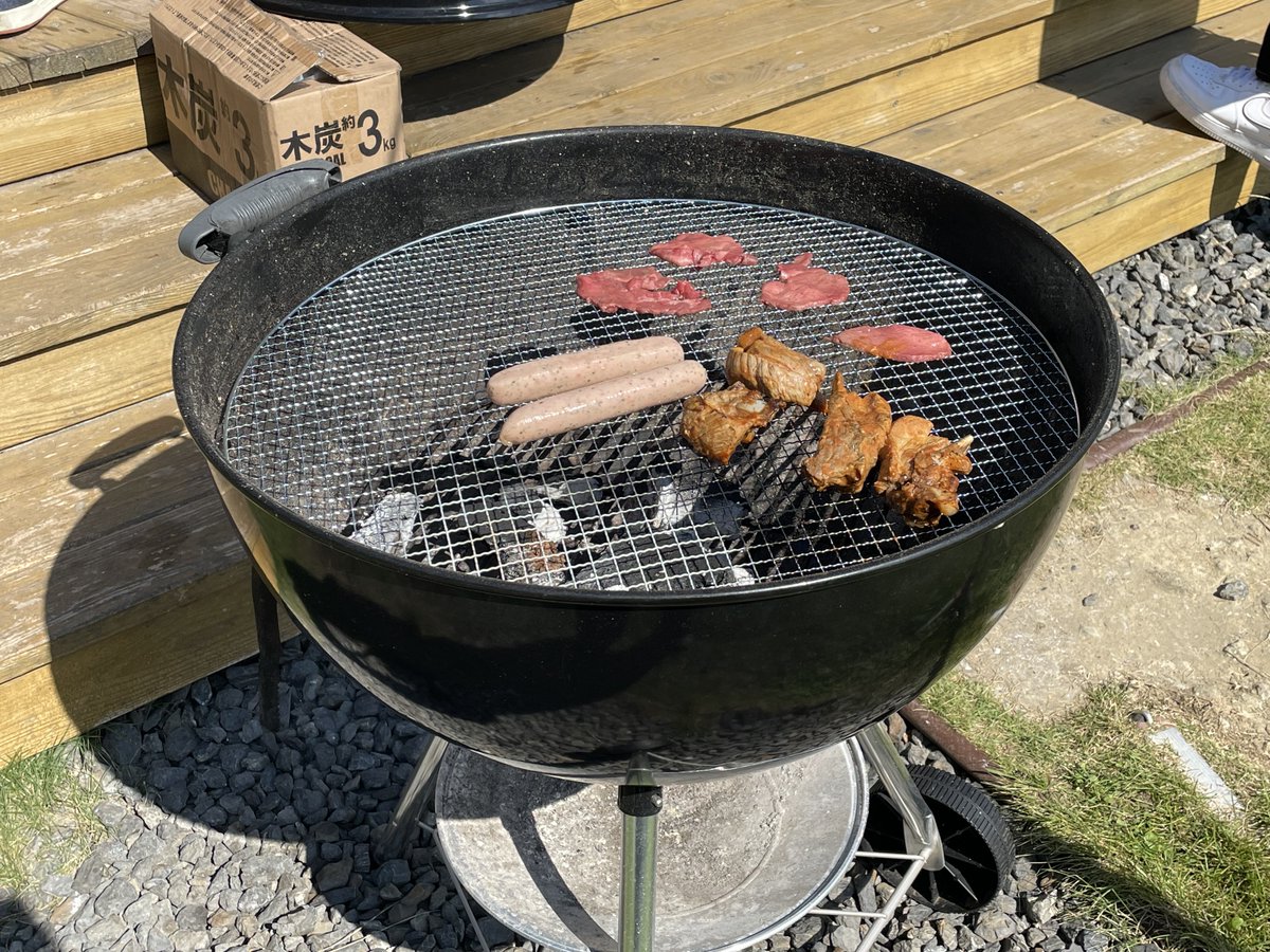 RINA_PHASE2's tweet photo. 横須賀でバーベキューしてきた🍖
来年もまたやりたいなー！ https://t.co/PMqD03WVrb