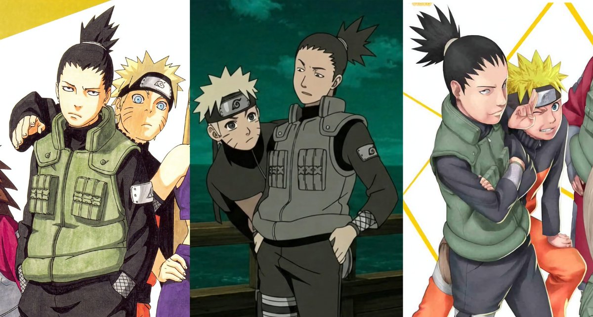 Hiromiinara's tweet photo. THEIR RELATIONSHIP GREW MORE CLOSER, TO THE POINT WHERE NARUTO ALWAYS WANTED TO BE NEAR SHIKAMARU THERE

HAPPY BIRTHDAY NARUTO !!🎉🎉 
#うずまきナルト生誕祭2026
#うずまきナルト誕生祭2026 https://t.co/GByFRTIYAE