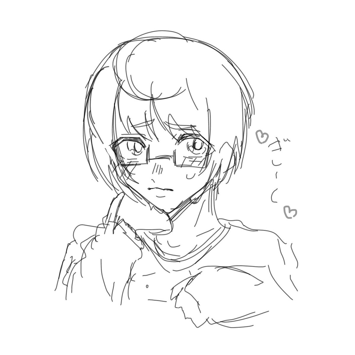 Rey5dx's tweet photo. 落書きミン #aot  #アルミン https://t.co/cDezUnV7dS