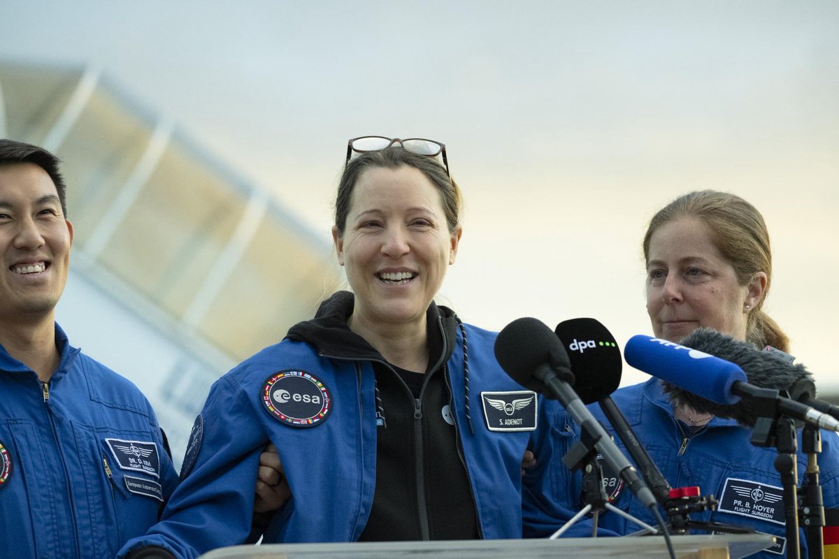 RufoAlice's tweet photo. Merci Colonel Sophie Adenot pour votre talent, votre humanité, votre simplicité.

Vous avez porté dans la cadre de cette mission Epsilon une ambition française, européenne et mondiale. Vous êtes  l'ambassadrice de la coopération internationale pour nos biens communs.

Comme vous nous l'avez rappelé avec vos mots l'espace doit nous réunir.
Merci pour tout cela. 

Vous êtes la fierté de toutes nos armées, la fierté de tous les Français et de tous les Européens. 

Bon retour sur Terre !

© ESA – S. Corvaja
