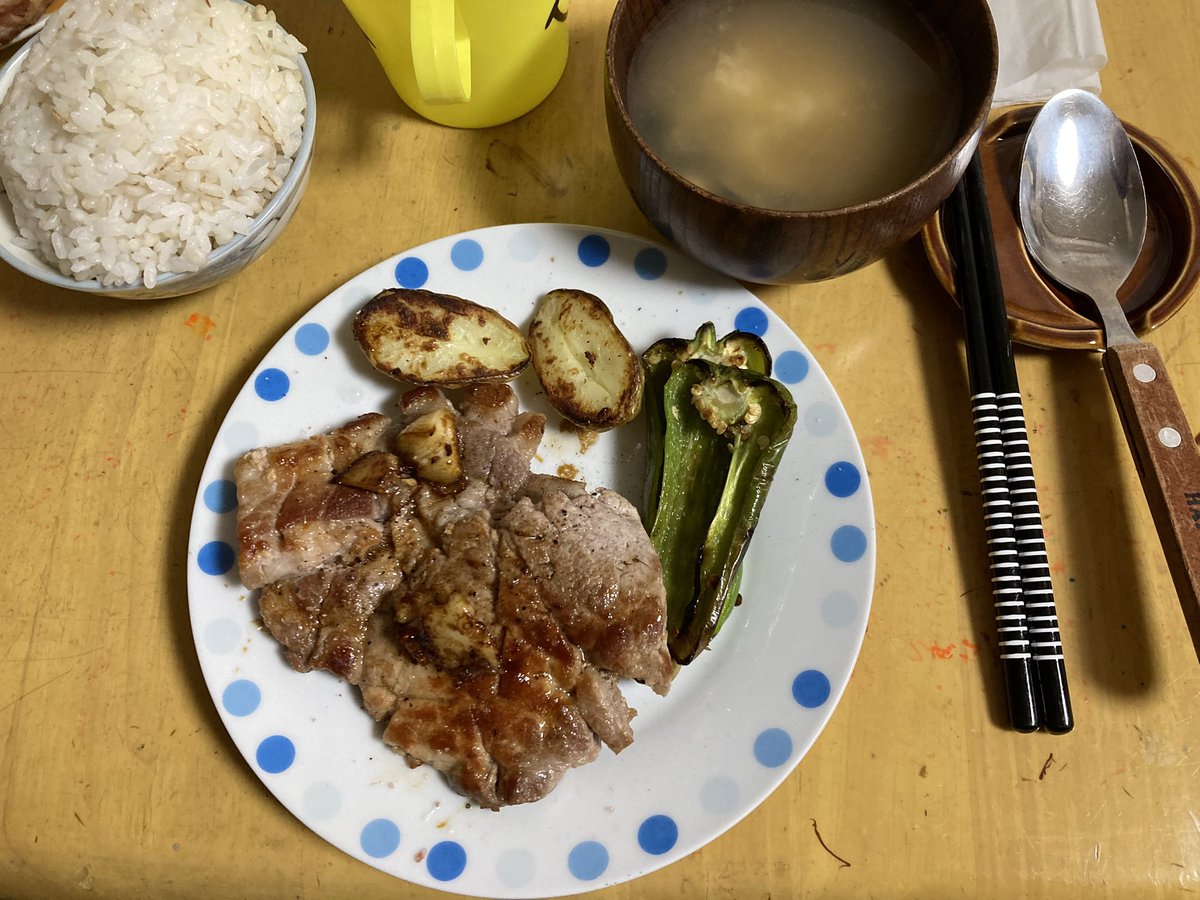 Kemo_sleep's tweet photo. トンテキ✨ https://t.co/SKgAy43l2A
