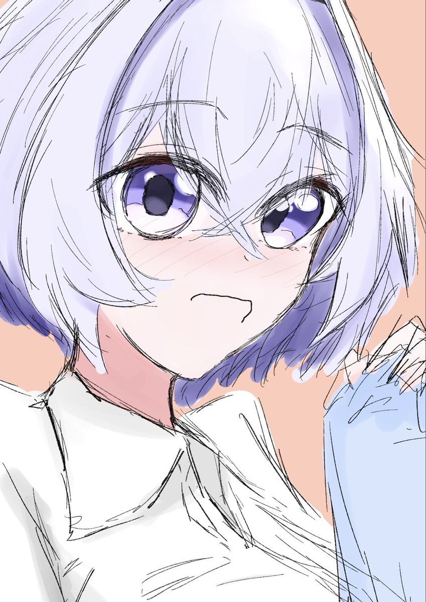 ssms_sam4's tweet photo. 描き終わった時に思ったけど、これは何をしてる鑑定士なんだ？
取り敢えず可愛い鑑定士にタオルを持たせた絵です https://t.co/BjjRgKATAB