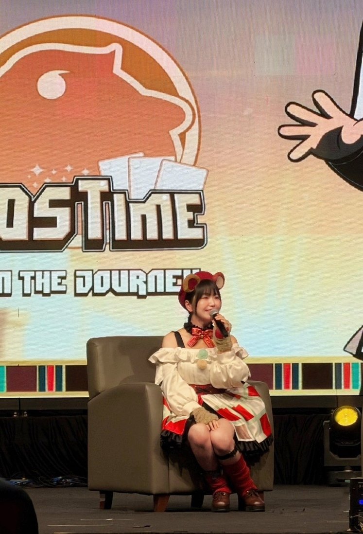 KumanoBearTrice's tweet photo. #COSTIME インタビューステージ
そして、ミーグリ!
ありがとべあー!ʕ•ᴥ•ʔ✨️
マレーシアに集まってくれた皆と
デスボイスの合唱ができるという
貴重な体験だったべあ!
チャンネル登録もいっぱいありがとう!
いよいよ夜はライブ!
一緒にもりあがろうーーー!🎤ʕ ›ᴥ‹ ʔ🎸 https://t.co/adsndAQwAQ