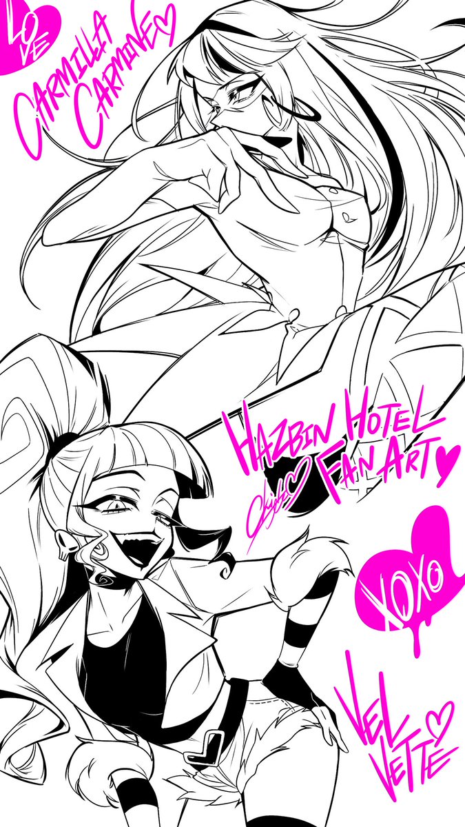 Chiyoyo_Shacho's tweet photo. 推し🩷#HazbinHotelFanart https://t.co/SJ9SdR8sq2