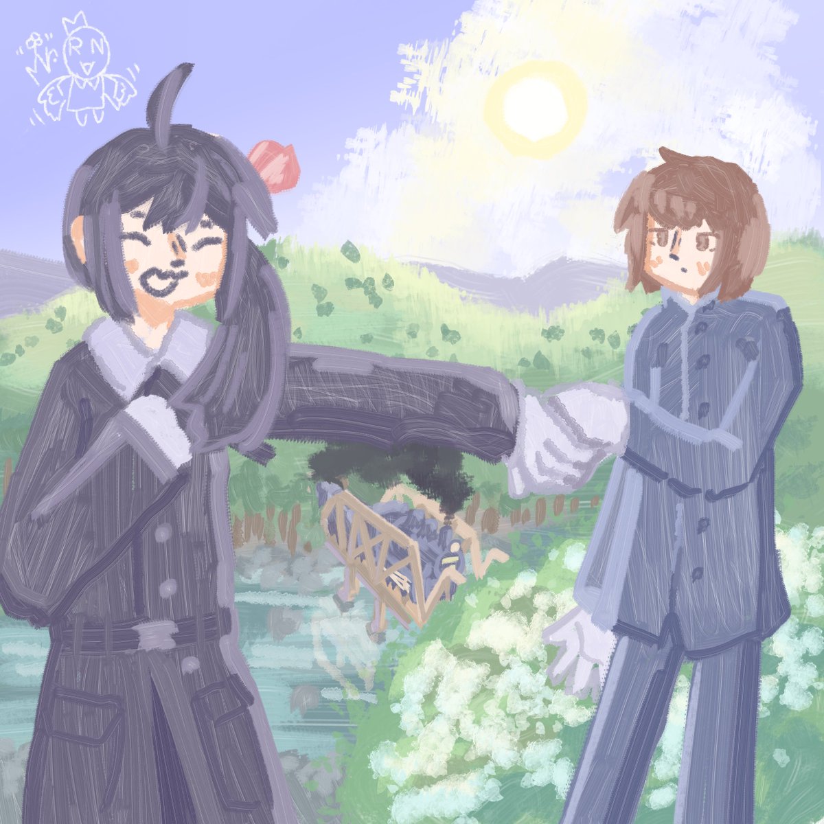 mr_roman345's tweet photo. 手をつないで
#イラスト #創作 #OC https://t.co/IHlmbVqhwj