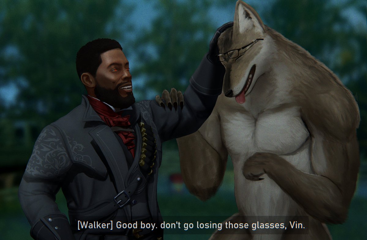 diet_soda13's tweet photo. Vamp Walker and werewolf Vin repost for Halloween month https://t.co/PWu5yEHVhF