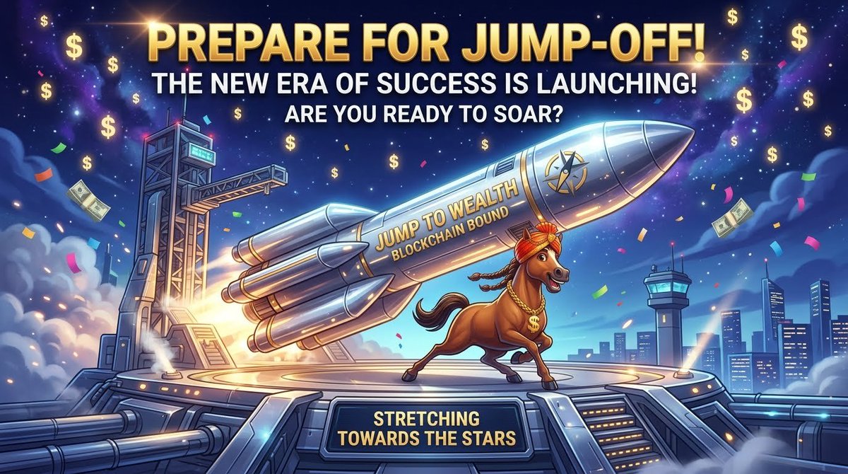 jumpdadev's tweet photo. 📊 Zero volume means maximum upside! The order book is clean and 1.5 LAKH JUMP DA is ready for its first explosive movement. Paste the CA into https://t.co/D1oDsnssI5 and lead the pack! 💥🐎
🛒 Buy the dip: https://t.co/nIHvnIHKSX https://t.co/UJLTQgcs98