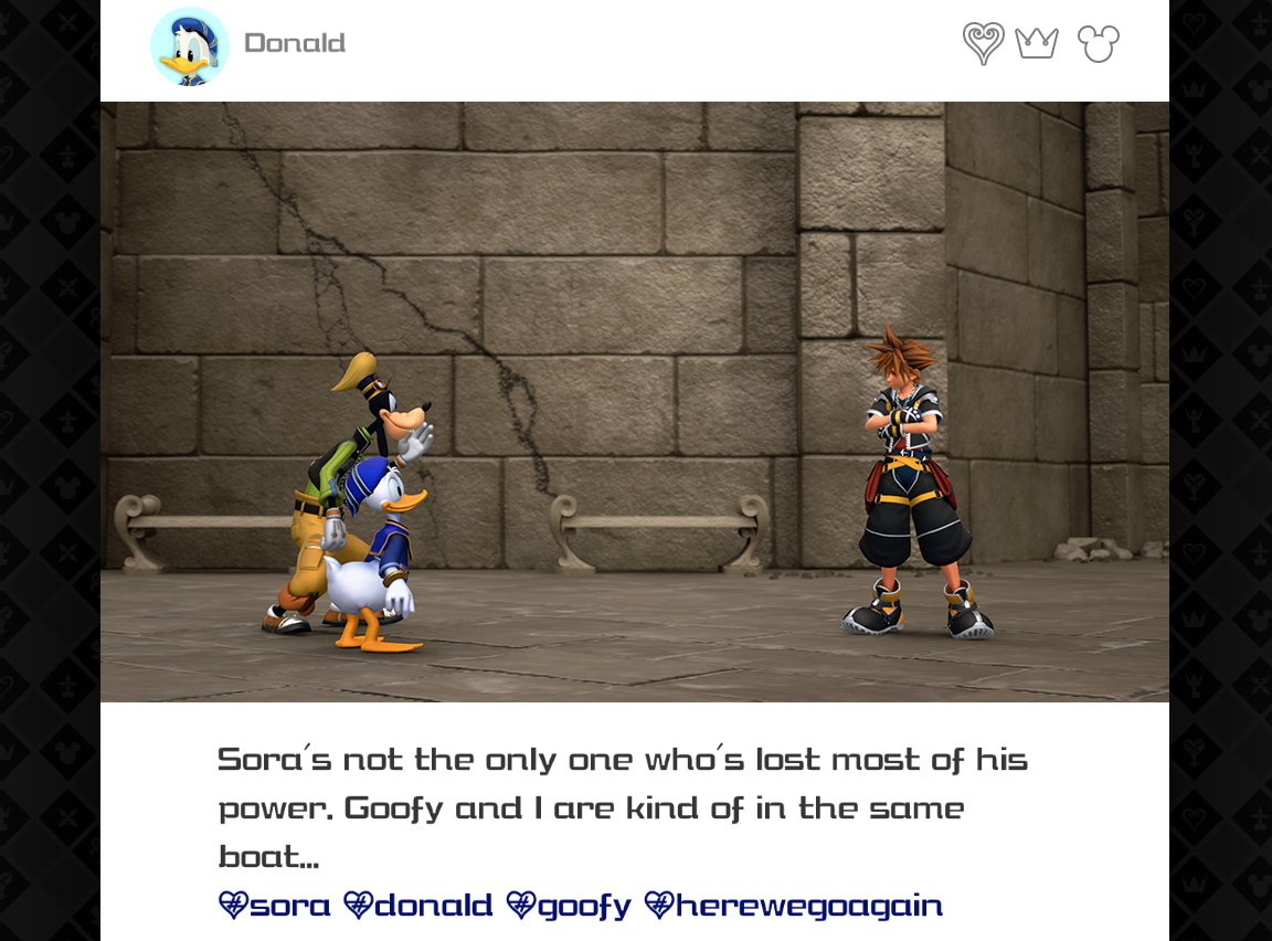 pyonsectomy's tweet photo. i gotta start tweeting like donald #sora #donald #goofy #herewegoagain https://t.co/Mw7na7YYQi
