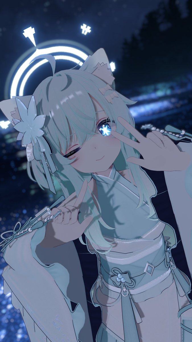 Poko_miko's tweet photo. ✌️🩵 https://t.co/8dr8dv4lZP