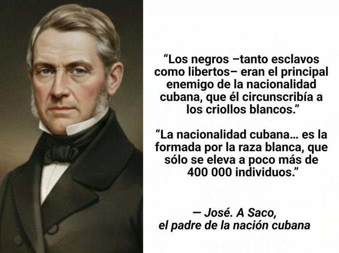 CubaWhiteJr's tweet photo. Los cubanos siempre han sido racistas xq somos mediterraneos
Pero tienes razón en q la negralla es una de las razones q no ha dejado que Cuba se autogobernara con éxito 

Pero ni de coña son mayoría, y aunque lo fueran en el futuro no son la nacionalidad cubana https://t.co/DEJ2sLsFna