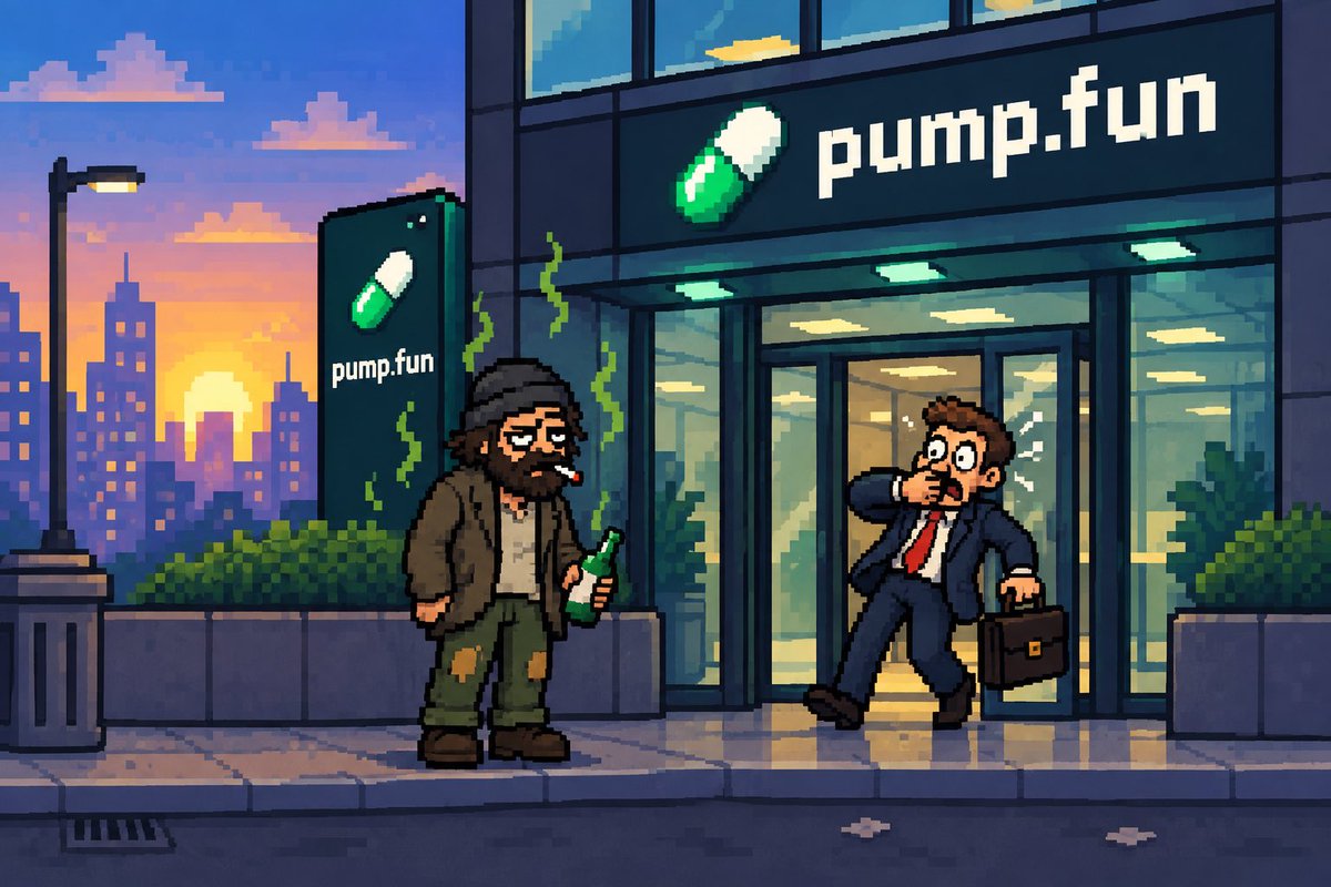 PumpHobo's tweet photo. New day. Same hobo. Zero hygiene. Unlimited potential. 💀📈 $HOBO

#Memecoin #SolanaMemecoins #Solana #Crypto https://t.co/0dQsibLUq7