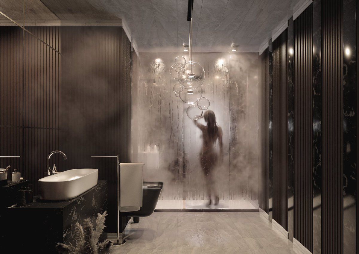 Nick_Kind_3D's tweet photo. Dark Elegance | Bathroom CGI
Like what you see? Let’s discuss your next project.
FULL PROJECT: https://t.co/hef7TnQvBk
#3dsMax #CoronaRenderer #Archviz #InteriorVisualization #InteriorRendering #BathroomDesign #ArchitecturalVisualization #LightingDesign #PhotorealisticRendering https://t.co/oww7aIPFv3
