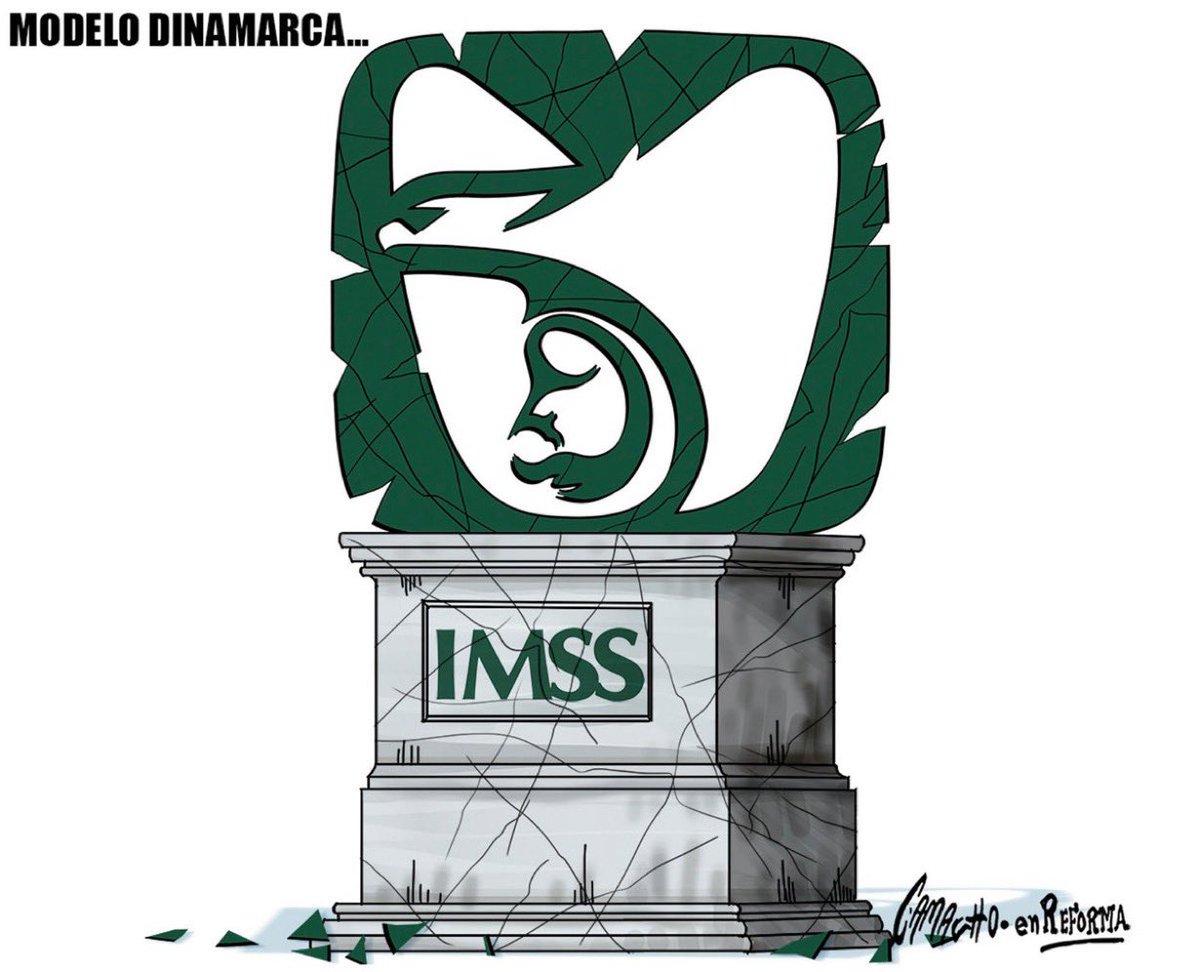 LuisCardenasMx's tweet photo. 🟩Protestas del IMSS ponen bajo presión a Zoé Robledo y Rafael Olivos

MUY MAL la debe estar pasando el director del IMSS, Zoé Robledo, con las protestas de trabajadores sindicalizados en las que le han dado una fuerte exhibida a las carencias de ese organismo de salud.

QUIZÁS el único que está pasándola peor es Rafael Olivos, secretario general del sindicato y diputado federal por Morena.

LOS EMPLEADOS inconformes le echan en cara haber aceptado firmar un nuevo contrato colectivo de trabajo que establece un alza salarial del 2.9 por ciento, muy por debajo de la inflación y de las alzas al salario mínimo, por lo que lo califican de entreguista y demandan su destitución.

PERO ahí no para el asunto, pues varios de los liderazgos disidentes lo traen en la mira por el manejo de los recursos sindicales, que no son poca cosa pues, cada año, la dirigencia a cargo de Olivos, que comenzó en 2024 y está previsto que dure hasta 2030, recibe más de 39 millones de pesos, nada más de las cuotas sindicales.

Y DICEN que la transparencia nomás no se le da bien al dirigente sindicalista afiliado al morenismo.

Modelo Dinamarca... Por @CartonCamacho en @Reforma