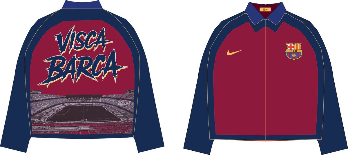 Templekene's tweet photo. Flick Ball in a few, so I decided to make this jacket for the best club in the world https://t.co/eyza3Kx6Jg