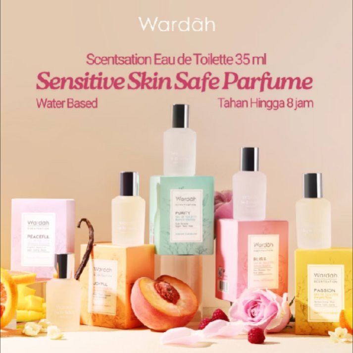 notticings's tweet photo. aku udah coba all varian edt wardah

Bliss (Pink) bunga mawar.
Peacefull (Ungu) seger buah-buahan manis.
Joyfull (Orange) manis buah peach dan vanilla.
Passion (Kuning) jeruk-bunga
Purity (Tosca) bedak bayi, wangi bersih sabun dan bunga sedikit.

https://t.co/OOMOjlyx6n https://t.co/gB0HpnNl8o