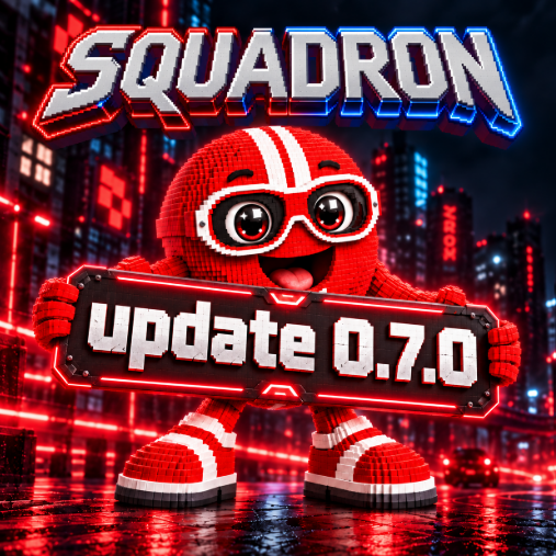 VROOM_FUN's tweet photo. VROOM 0.7.0 — Squadron Levels Up 🚀

☑️Your ship got some new toys. The bosses called their friends. Things got a little more chaotic.
☑️Upgrades you can see: New barrels, coils and missile pods bolt onto your original ship as you power up.
☑️Boss backup: Drone X and Megaton call in more drones mid-fight. Aegis’s pixel drones fly offscreen, then dive straight down.
☑️Close calls pay: Barely dodge an asteroid for +150 points, white sparks and a “CLOSE CALL” popup.
☑️More scenery: Drift through layers of tumbling wreckage, with debris, planets and asteroids getting their own time on screen.
☑️A little secret: There’s a new hidden medal and a five-life reward waiting to be found. No spoilers.
☑️Smoother fights: Better ambush transitions, supply drones that keep moving, and surviving enemies that stick around to finish the fight.

https://t.co/xQfB2RqU88 passcode: VR00M420

#indieDev #indieGames #CryptoGames
