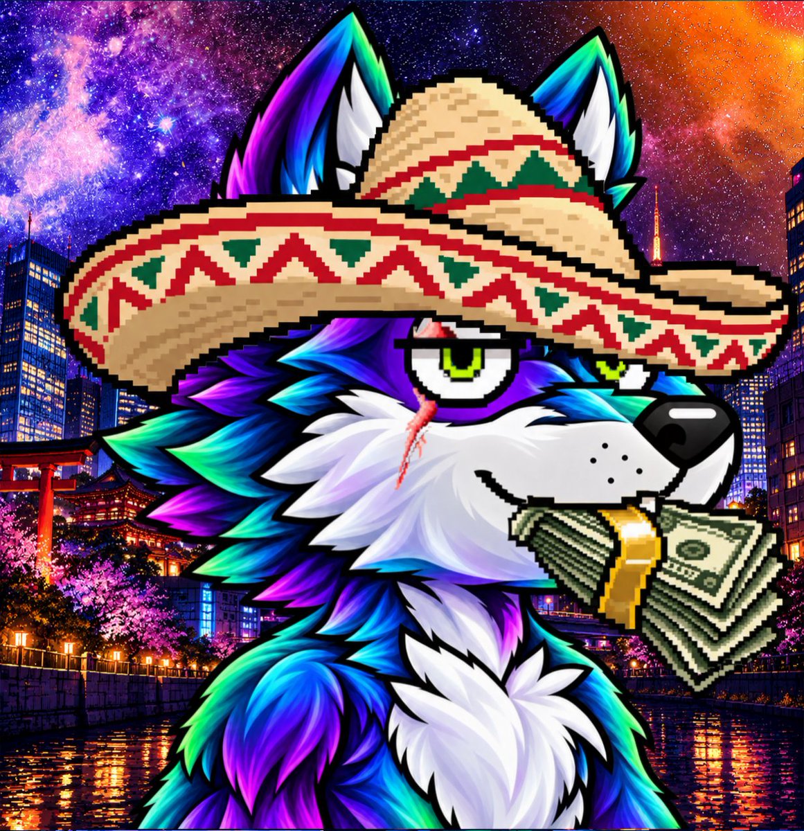 kryptochay's tweet photo. Gmgm 🫶☕️

some traits u will recognize, many are brand new. 

Soluna skin 💜💚🐺⚡️💵 https://t.co/jxsdHu8zPz