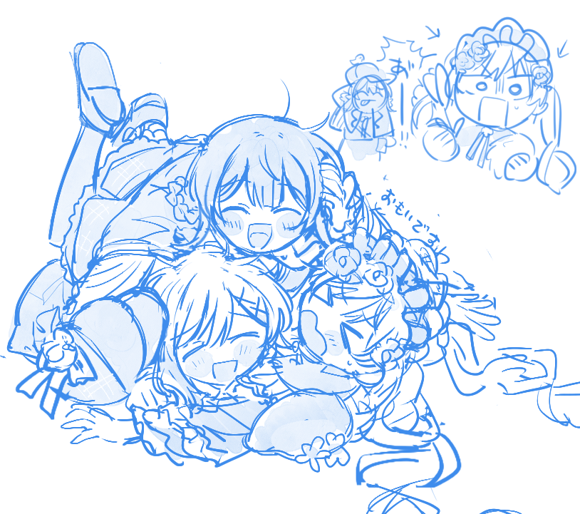 D3G_Takahashi's tweet photo. まのさば　エマシェハンwip https://t.co/jMbOInfdYU