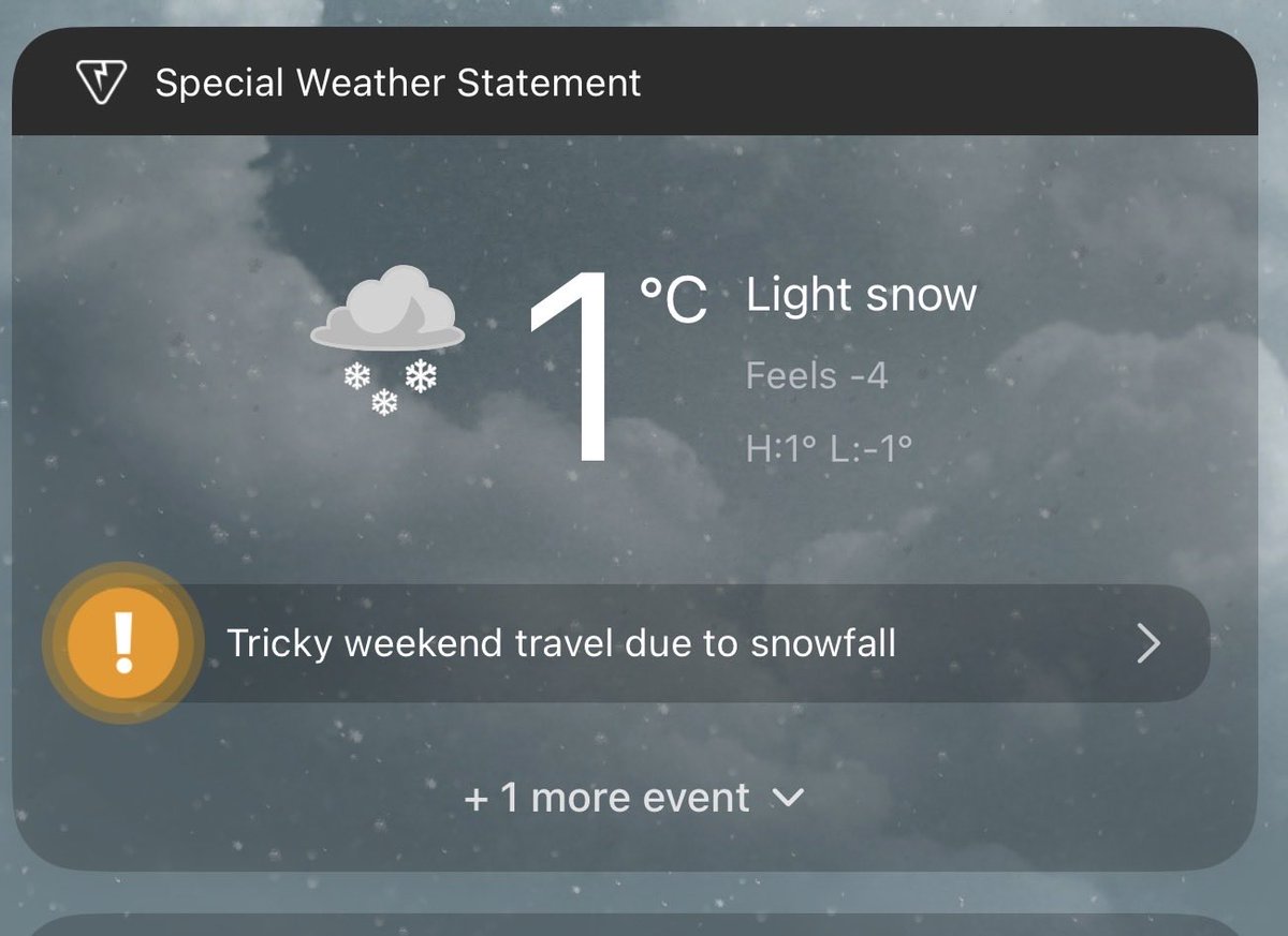 KhurramSha67300's tweet photo. First snow of the season, Heck man not ready yet. https://t.co/ImT66QYx4j