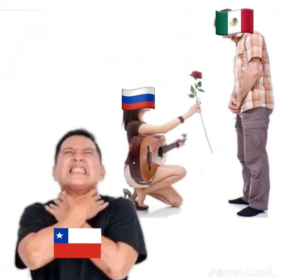 javyychu's tweet photo. Army mex y army rusa  
Army Chile: https://t.co/T4fBY3BbP2