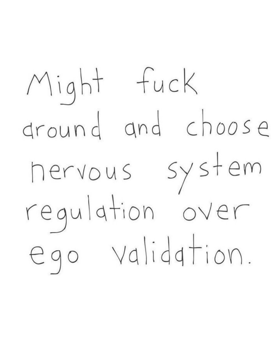 MagnusVigso's tweet photo. You have a regulated nervous system https://t.co/ssAOgmd72i