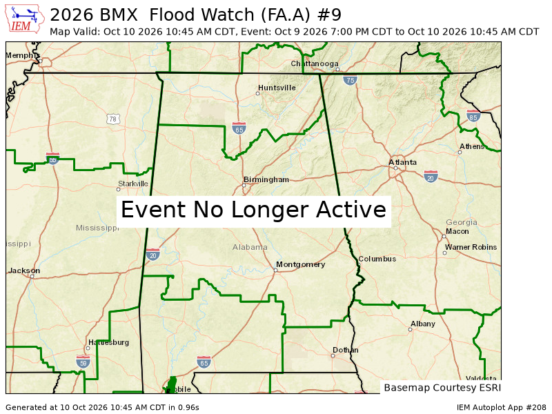 MolleeStarr's tweet photo. BMX cancels Flood Watch for Bibb, Blount, Calhoun, Cherokee, Clay, Cleburne, Etowah, Fayette, Jefferson, Lamar, Marion, Pickens, Randolph, Shelby, St. Clair, Talladega, Tuscaloosa, Walker, Winston [AL] https://t.co/4FLHeCvpoe https://t.co/wRZNCFLXMJ