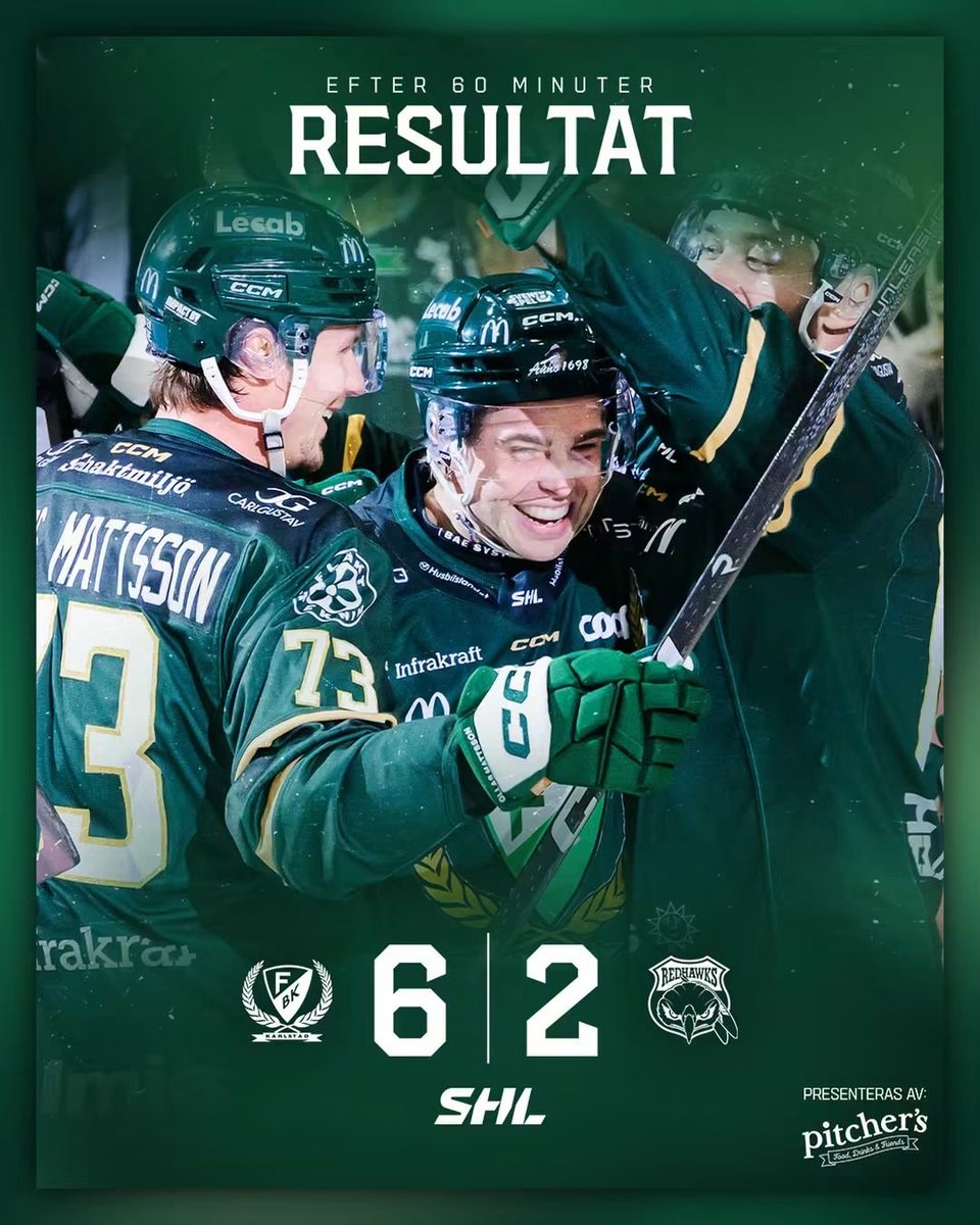 micke_mh's tweet photo. UNDERBART BRA Färjestad BK #MotDetElfte #viärfärjestad #fbkse #LöfbergsArena #Karlstad #Värmland @farjestad_bk https://t.co/gjOBoWq0q0