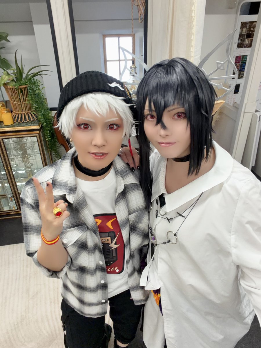 kyo_ka__1108's tweet photo. ⚠︎︎Cosplay⚠︎︎
かぐおと撮りあいで魅ナミやってきた！
ウィッグとメイクだいぶ変えたので、前よりは良くなってると思い…たい……😇
アフターでもずっと喋り続けて楽しかった😽😽 https://t.co/HUlsd1iim6
