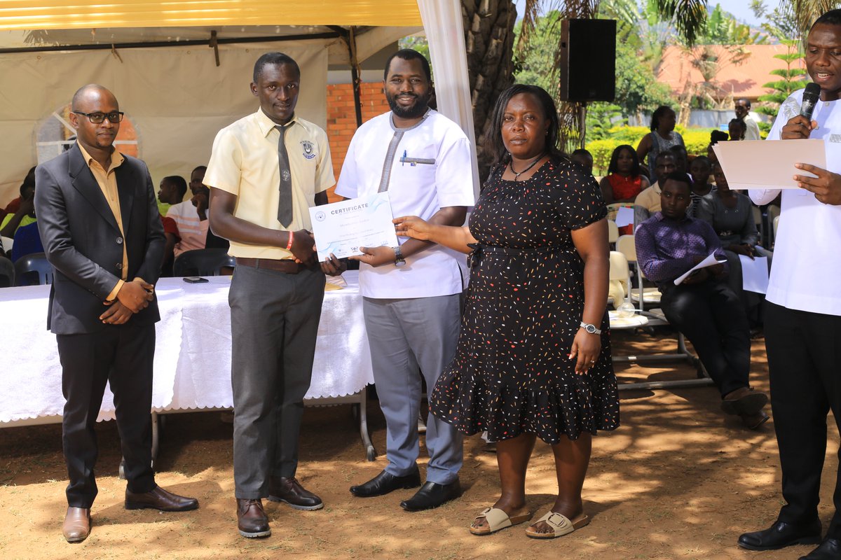 CTKbweya's tweet photo. These are national exams, treat them with the seriousness they deserve, seriousness does not mean pressure" @peterkizzak told the students during the dedication service that was held for the 2026.  candidates https://t.co/rbkEzICPtP