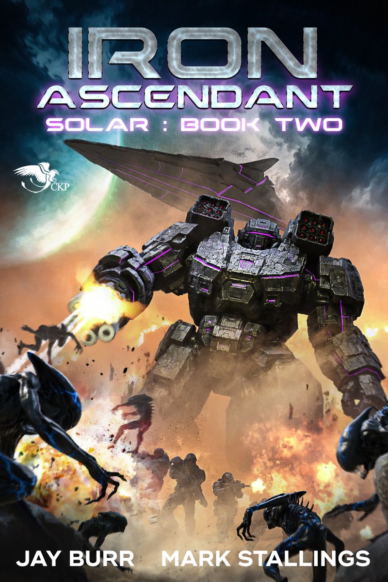 CKPBooks's tweet photo. The Ascension mechs were built to win the war, but can humanity survive operating them?

Grab a copy and find out here: https://t.co/4dMJhBVHGN https://t.co/PX5aN9pthx