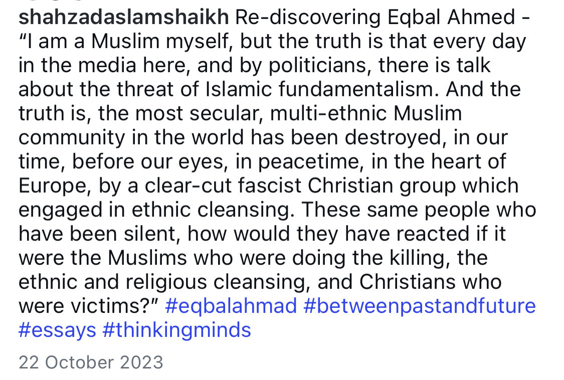 KarachiAhab2's tweet photo. Re-discovering Eqbal Ahmed #eqbalshmed #thinkingminds https://t.co/Ve2MwbUKWU