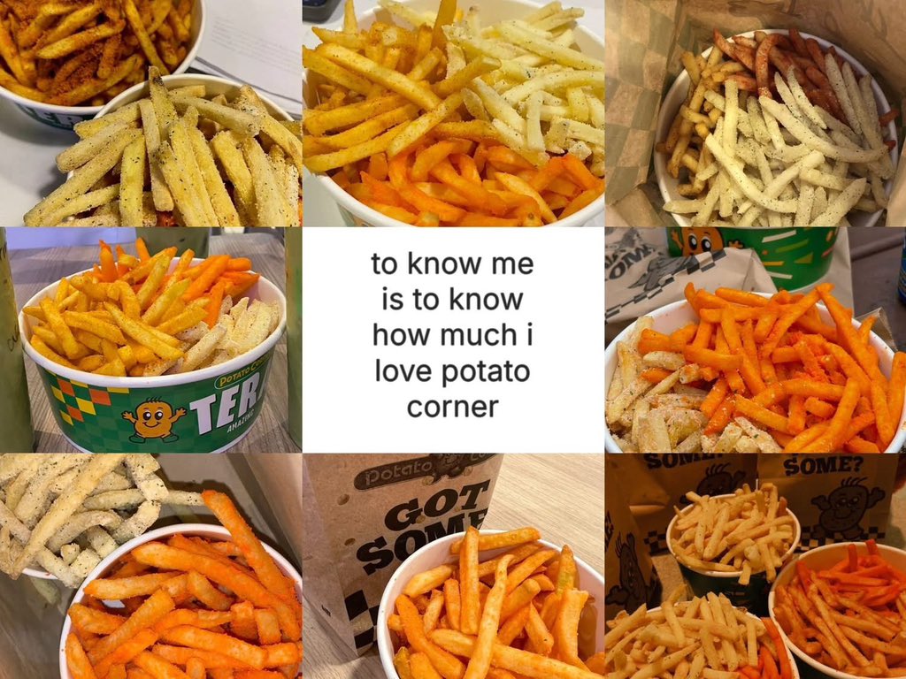 rvinjayx_'s tweet photo. potato corner 🔛🔝 https://t.co/ni9Ii5PW7M