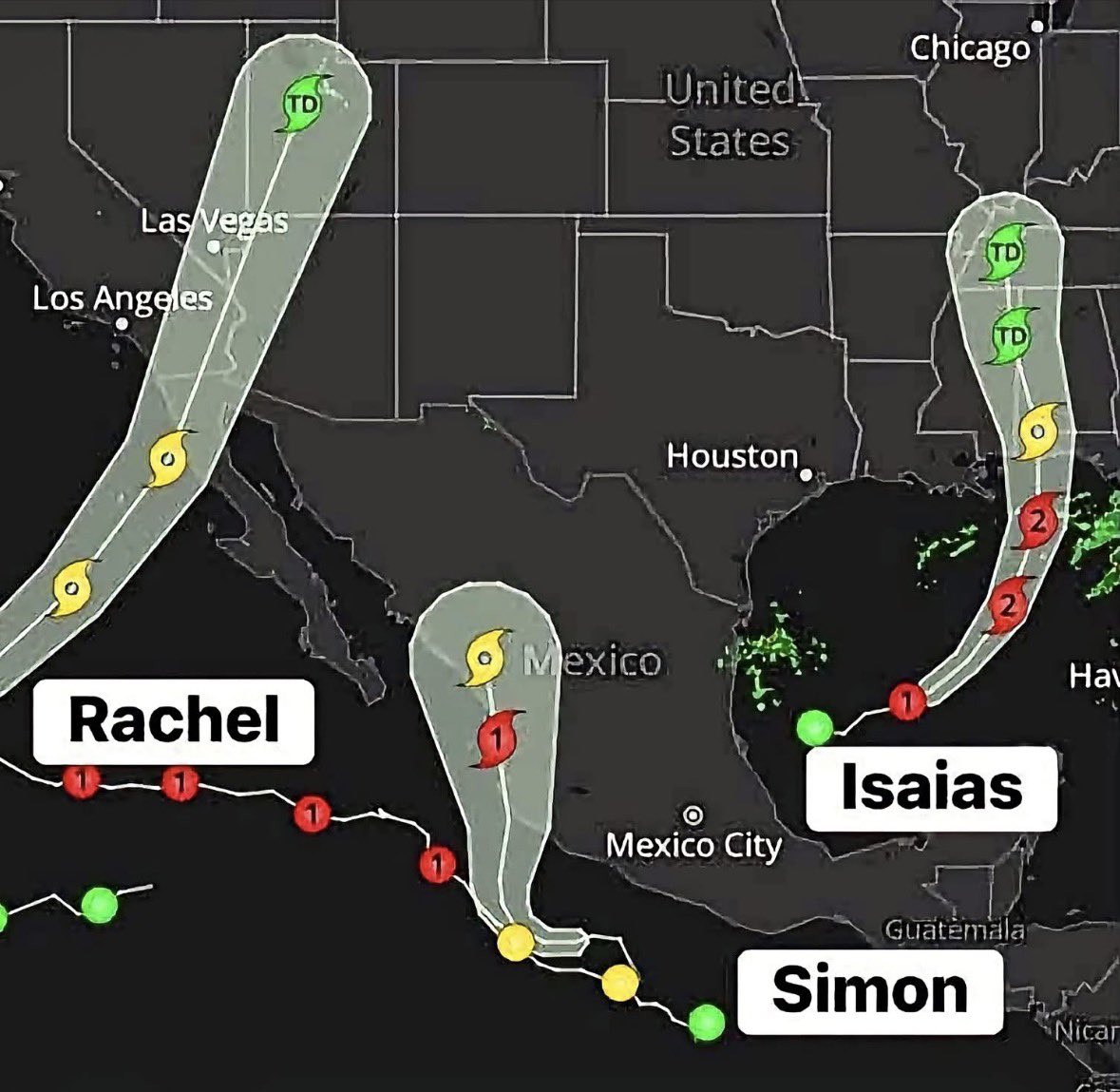 wake_up_girl_3's tweet photo. Good Morning! 

HOLY, HOLY, HOLY! 🙌🏼🙏🏼

Y’all, when I saw this, I had to look up the meanings of these three storm names!

🐑 Rachel — Female sheep

👂 Simon — He has heard

✝️ Isaias — Yahweh is salvation

Now put those meanings together as a beautiful reminder:

“My sheep, listen. The Lord is your salvation!”

Does that remind anyone else of John 10:27?

“My sheep listen to my voice; I know them, and they follow me.”

I can’t tell you that God arranged these storms to send a message, but I CAN tell you that His Word is speaking to us every single day!

Sometimes we become so distracted by the noise of this world that we forget to listen for the voice of our Shepherd.

Be still. Listen. Follow Him. Our salvation is found in Jesus Christ! ❤️

And as we reflect on this, let’s also pray for everyone in the paths of these storms.

Who else needed this reminder today? 🙏🏼