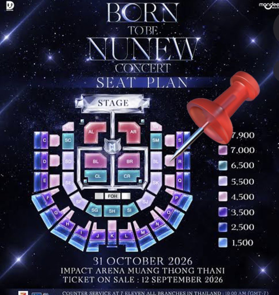 Natpimka's tweet photo. ปล่อยบัตร #NuNew2ndConcert วันเสาร์ *ไม่บวกเพิ่มขอคนพร้อมนัดรับ*โซน 4,500*
Available tickets 🎫
📌เสาร์ 31  Zone R แถว B 2ใบ *ติดกัน*✅
📌เสาร์31 Zone SJ 2ใบติด ❌Sold❌

🌍นัดรับจ่ายสดจตุจักร บางซือ,จตุจักร,รัชโย,เตาปูน  สอบถามได้ครับ #บัตรคอนนุนิวมานี่มา #NuNew https://t.co/lh9pNDd73h
